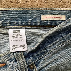 Levi’s Offender premium jeans 31 W 30 L